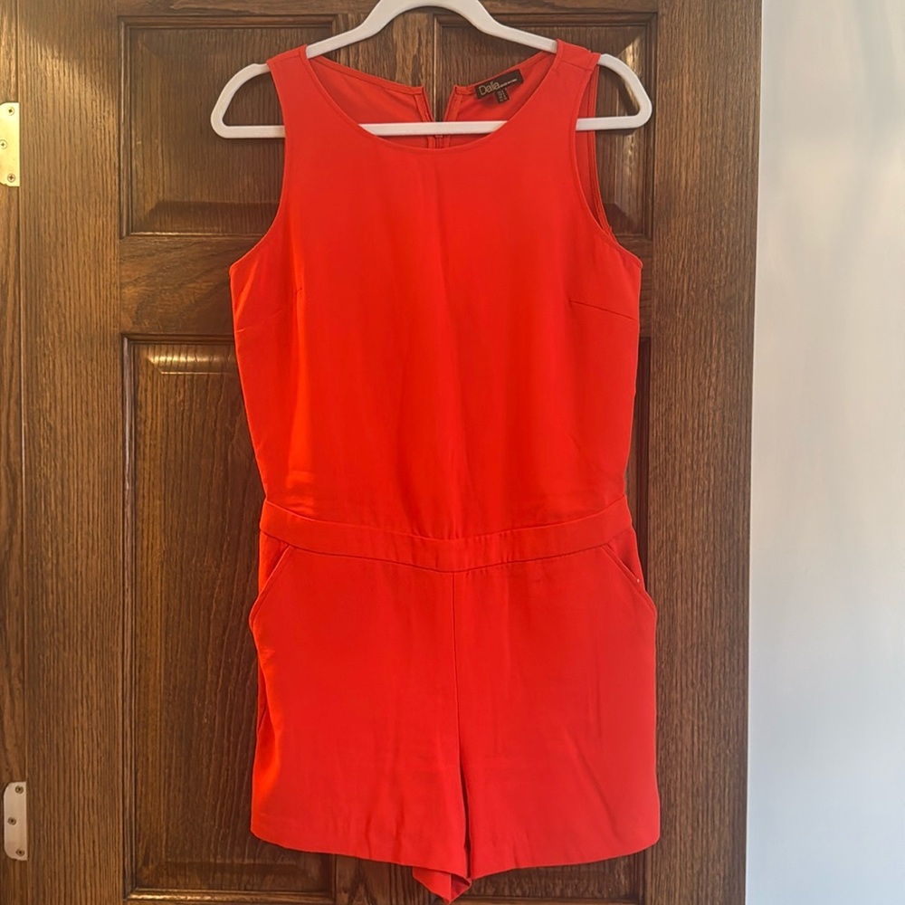 Orange romper